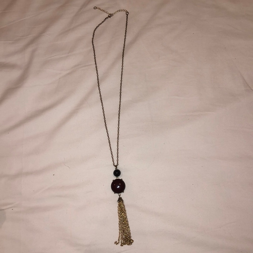 Long Dangle Necklace